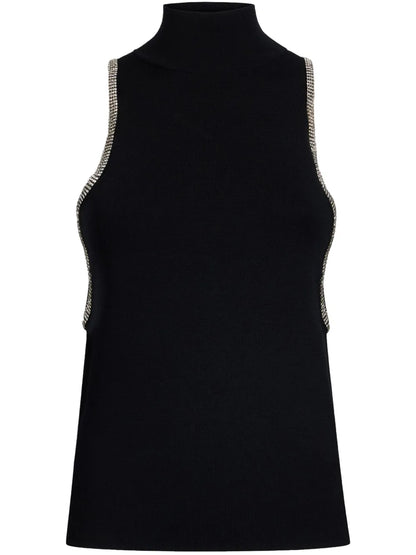 Rhinestone Knit Top