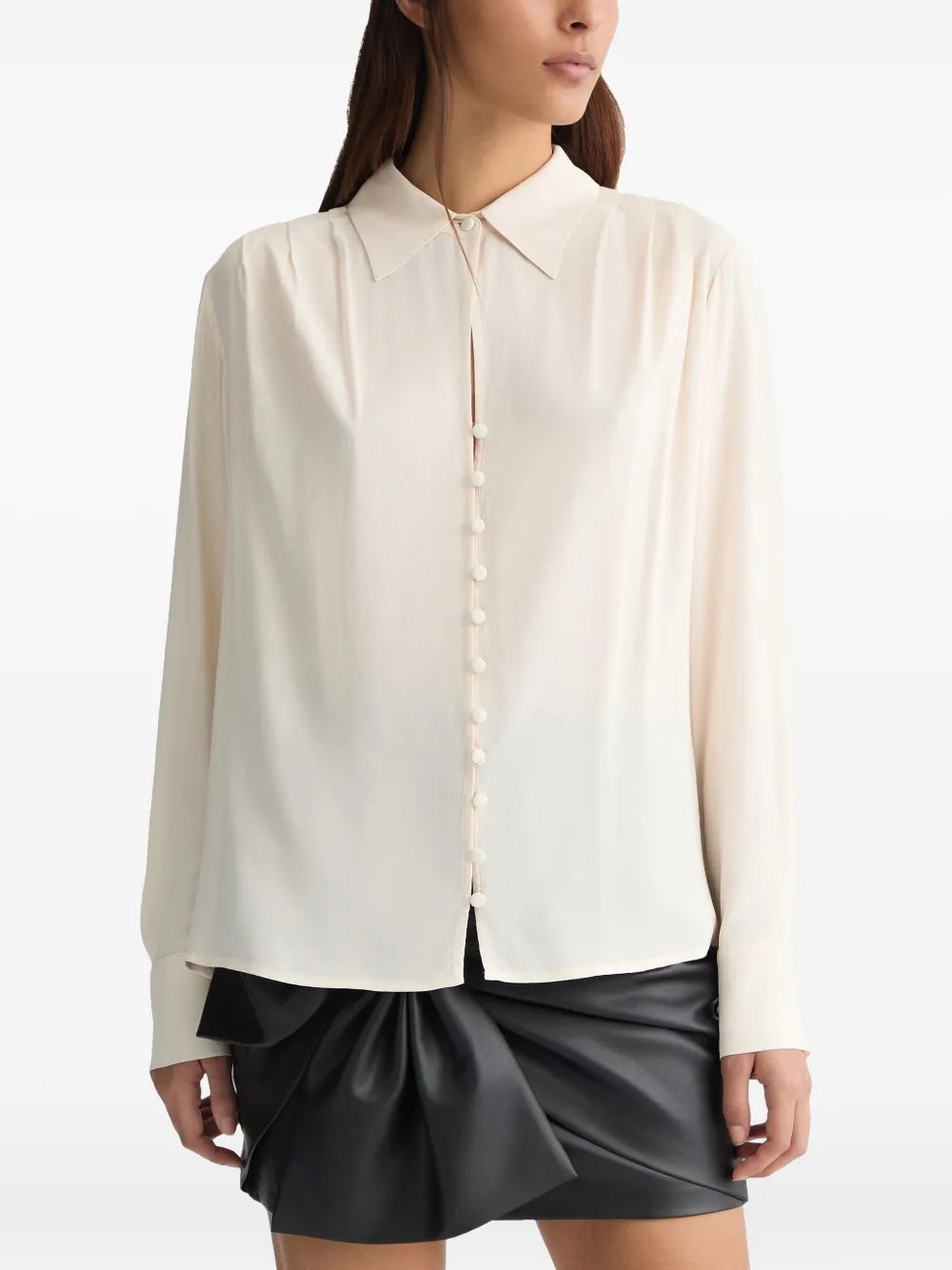 Pleated Blouse