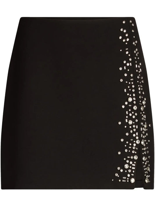 Rhinestone Mini Skirt