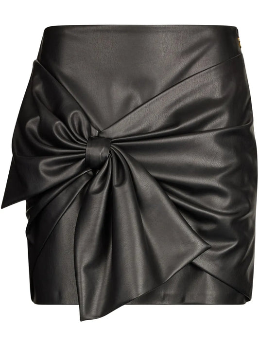Bow-Detailing Mini Skirt
