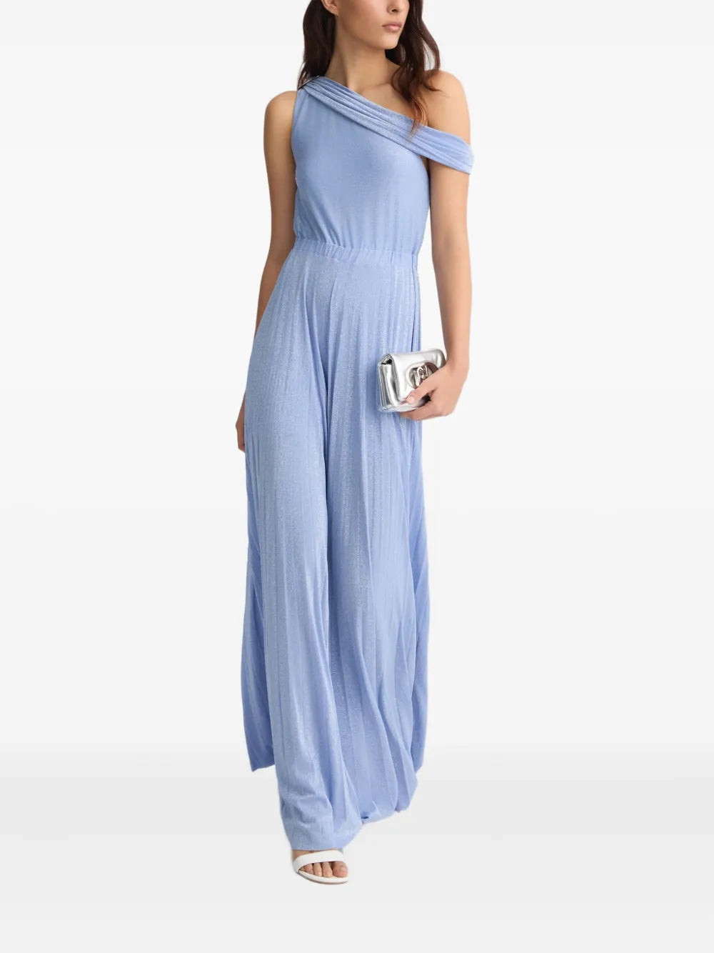 One-Shoulder Jersey Jumpsuit