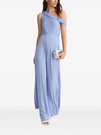 One-Shoulder Jersey Jumpsuit