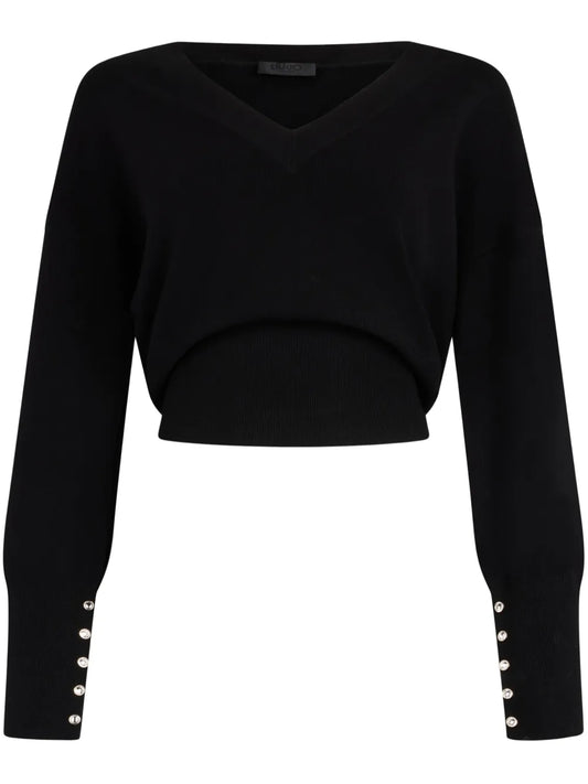 Cut-Out Sweater