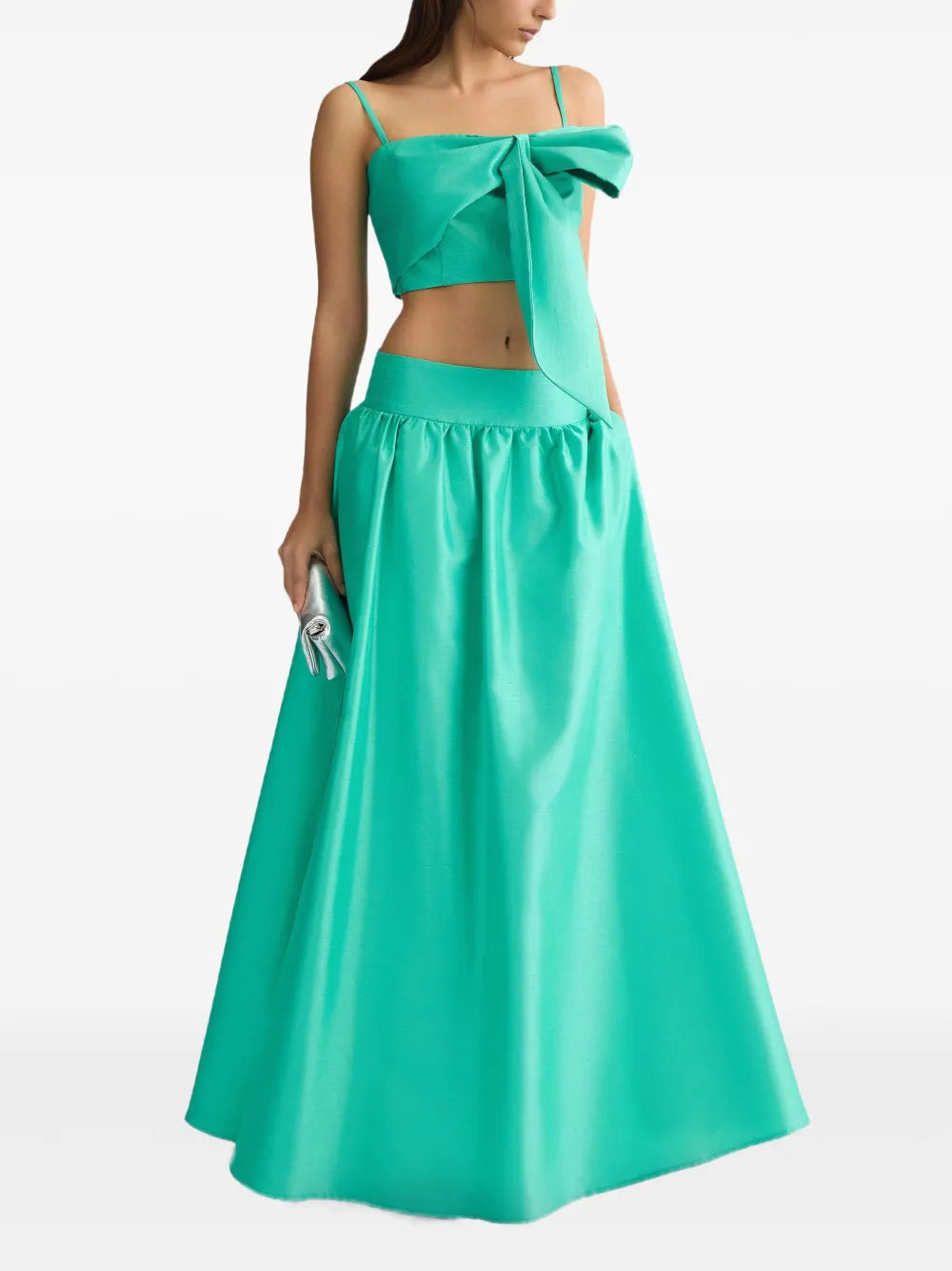 Shantung Maxi Skirt