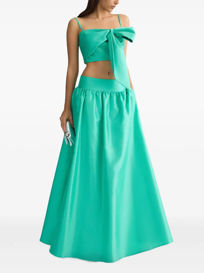 Shantung Maxi Skirt