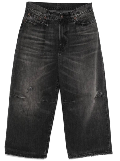 Cropped Wide-Leg Jeans