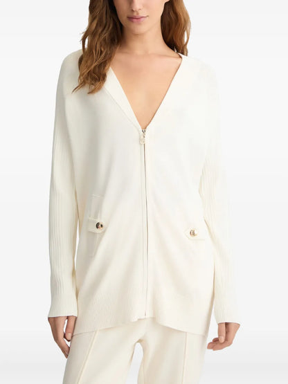 Zip-Up Cardigan