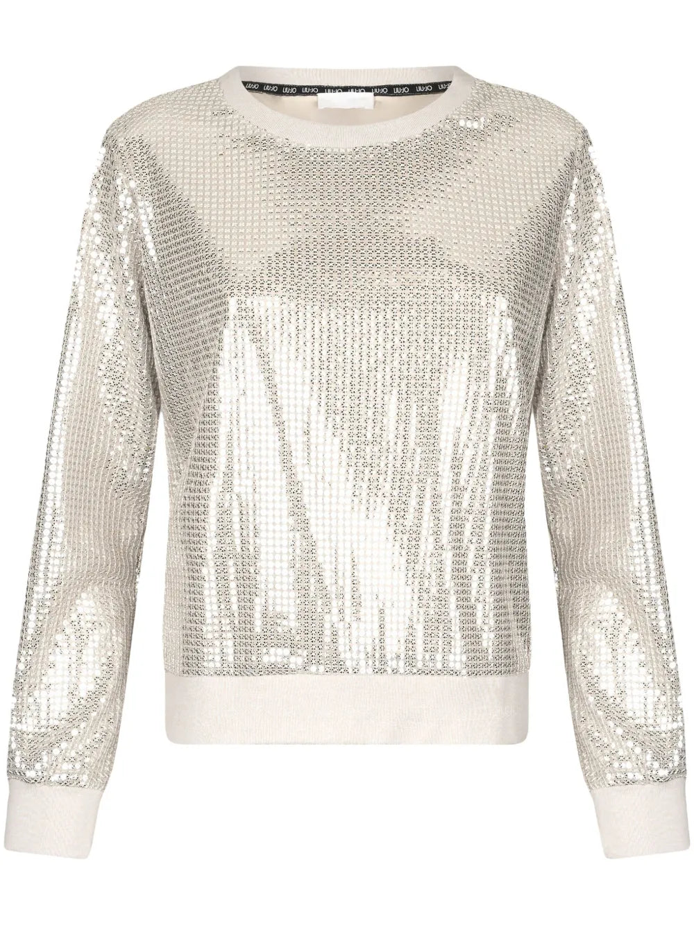 Sequin-Embellished Sweatshirt