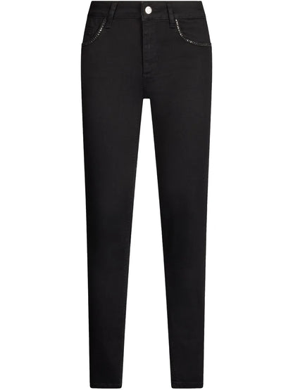 Rhinestones Skinny Jeans