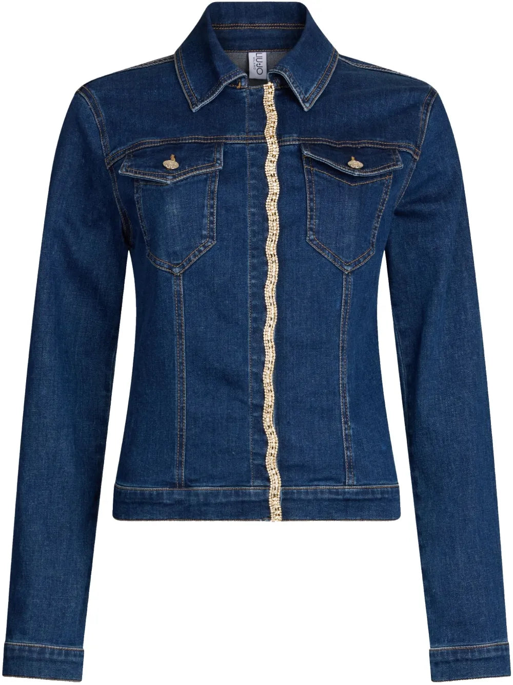 Rhinestone Denim Jacket