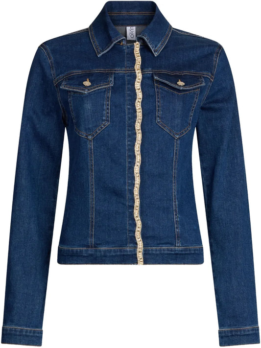 Rhinestone Denim Jacket