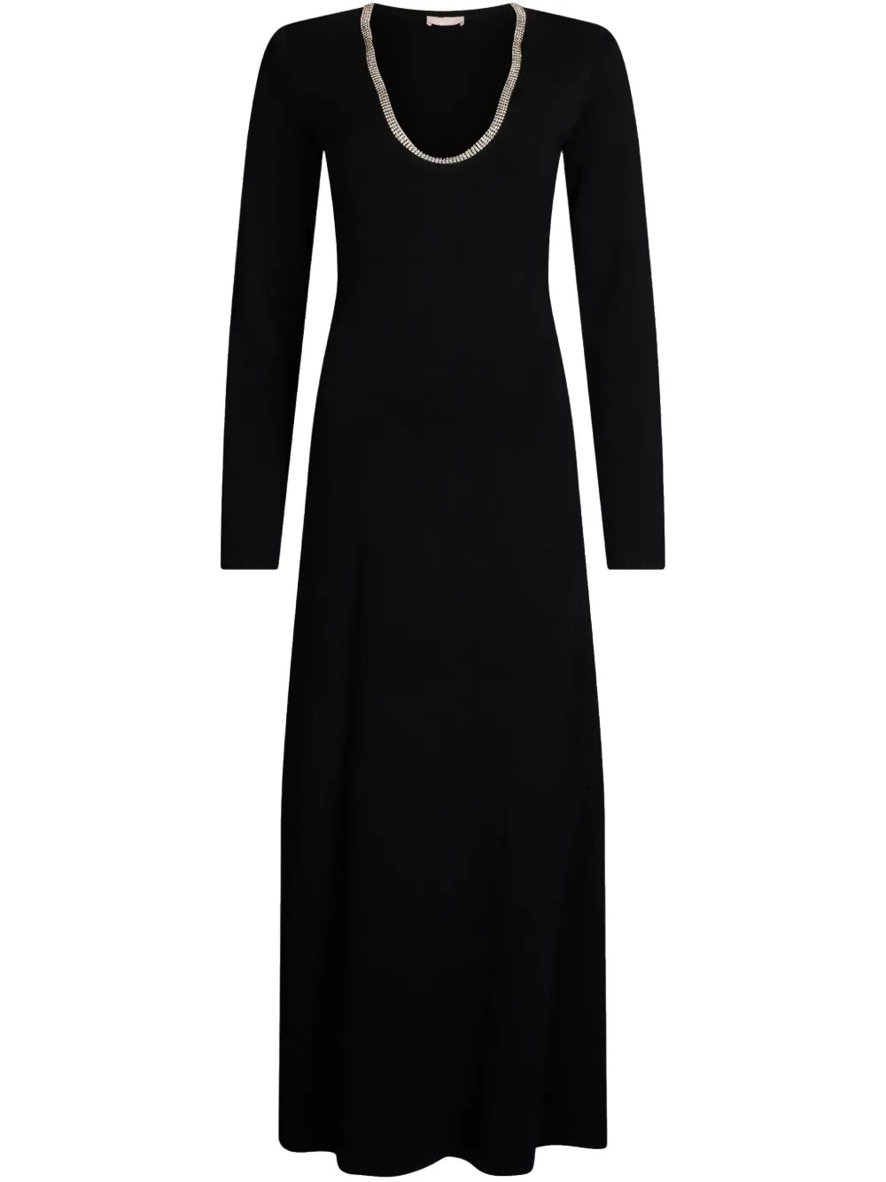 Rhinestone-Embellished Dress