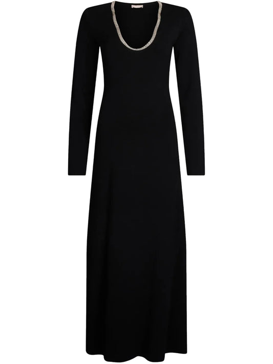 Rhinestone-Embellished Dress