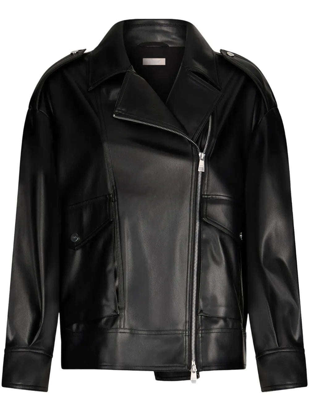 Coated Biker Jacket