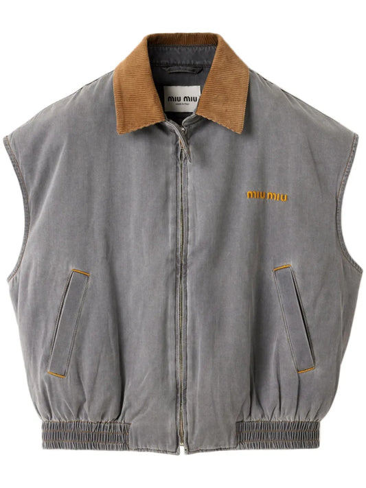 Chambray Vest