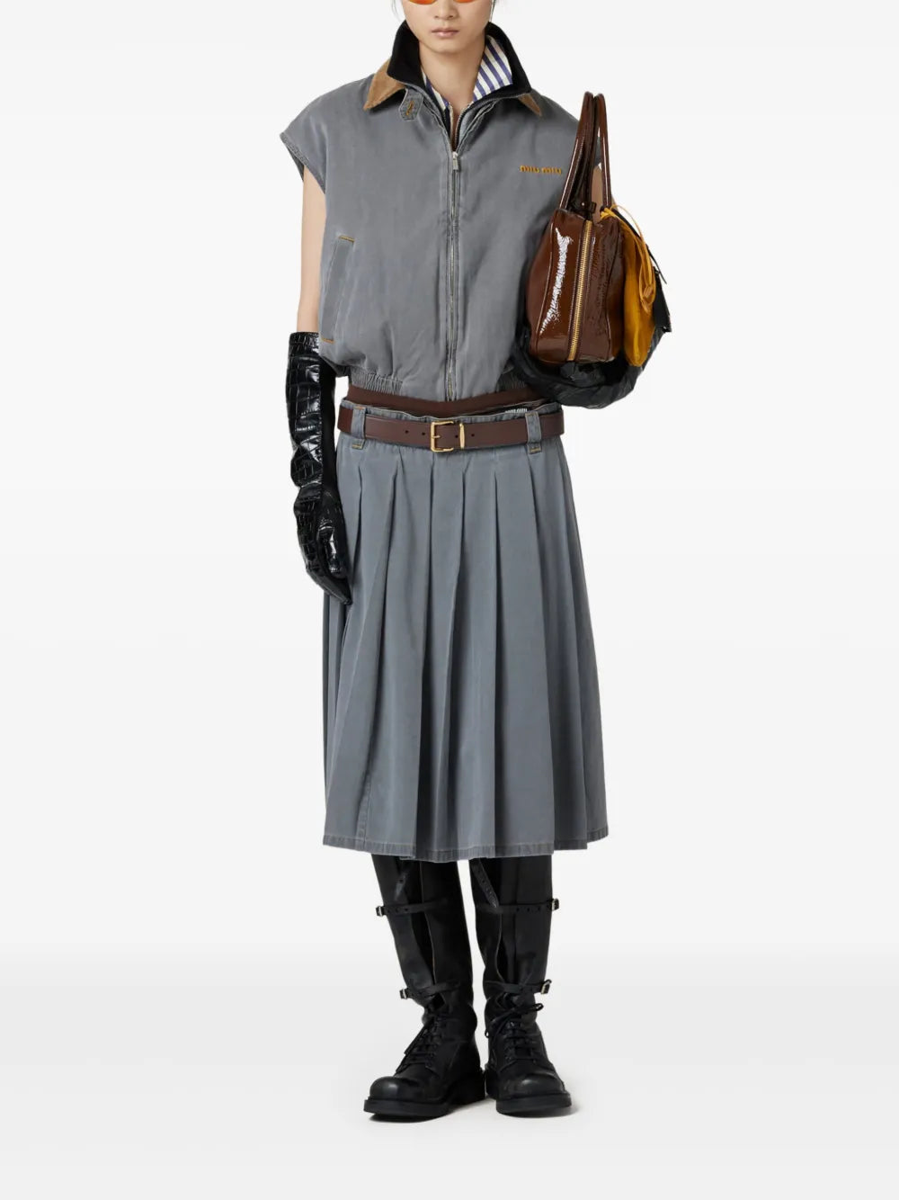 Chambray Vest