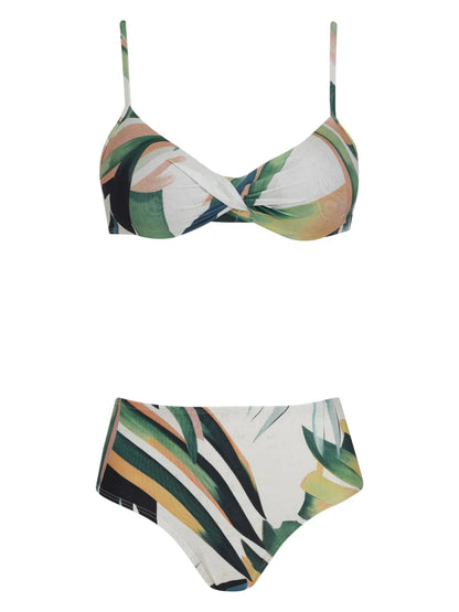 Floral-Print Bikini