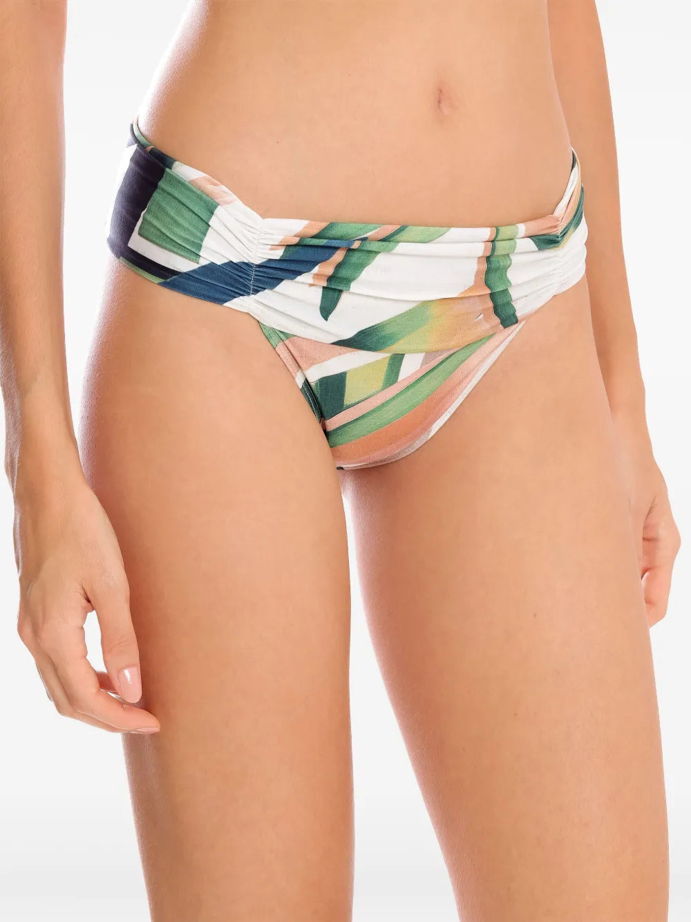 Floral-Print Bikini Briefs