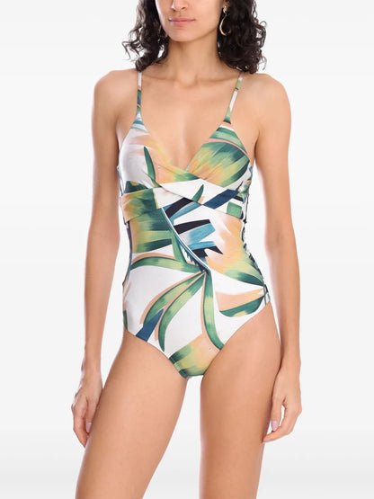 Graphic-Print Swimsuit