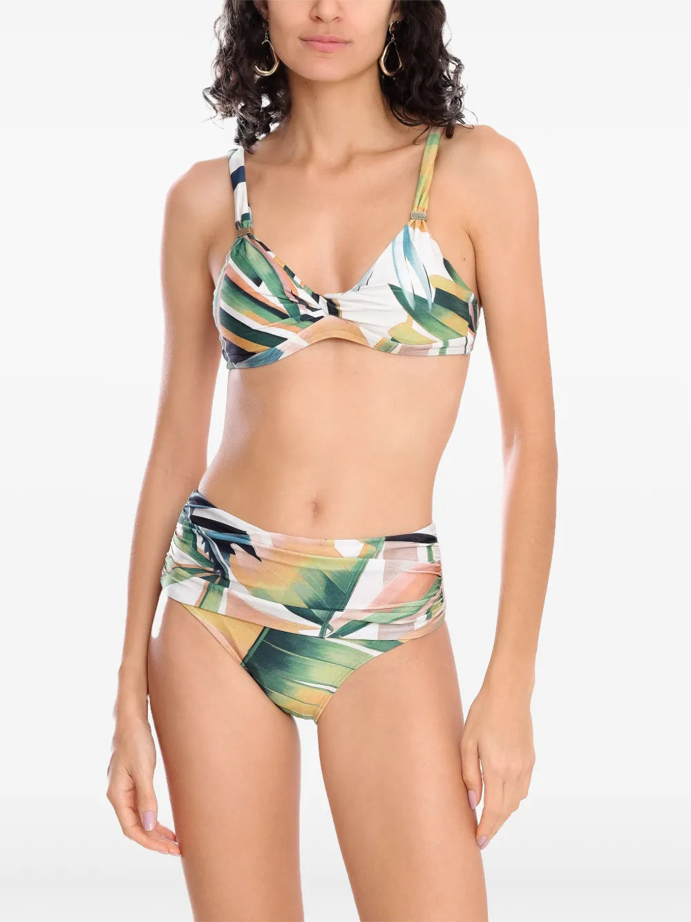Graphic-Print Bikini