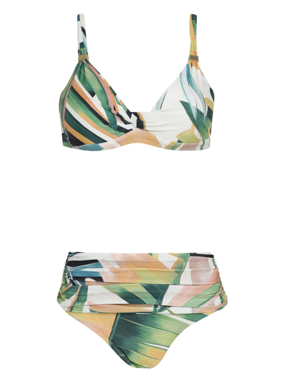 Graphic-Print Bikini