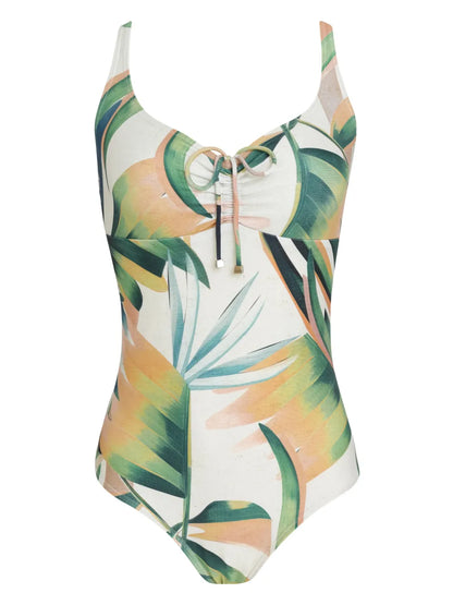 Graphic-Print Swimsuit