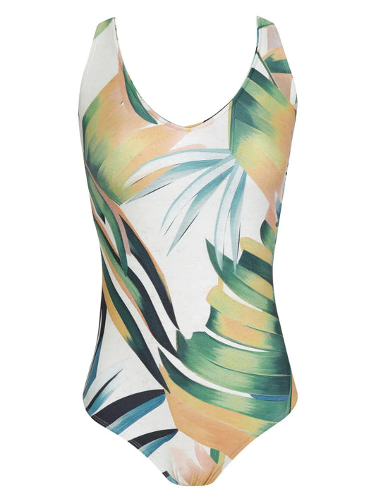 Floral-Print Swimsuit