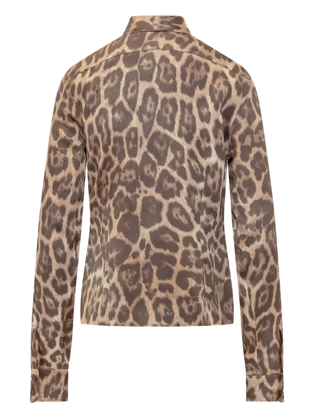 Leopard-Print Blouse