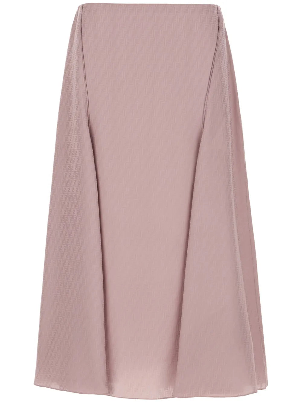Monogram-Pattern Skirt