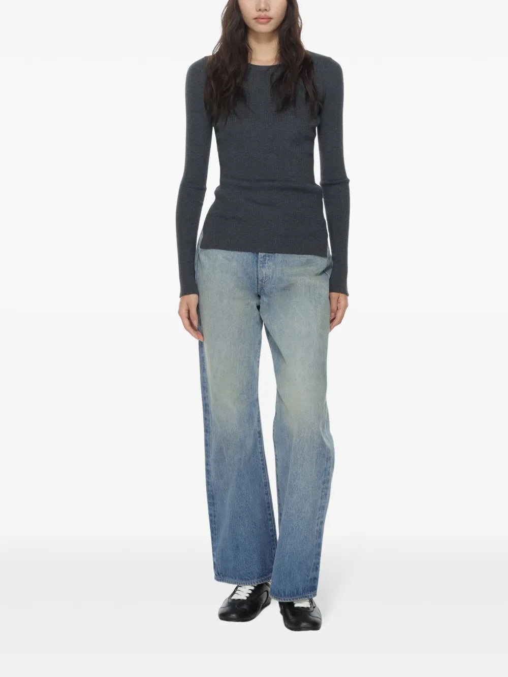 Wide-Leg Jeans