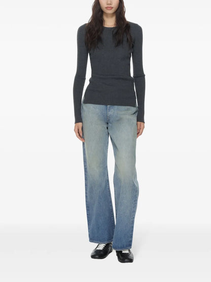 Wide-Leg Jeans