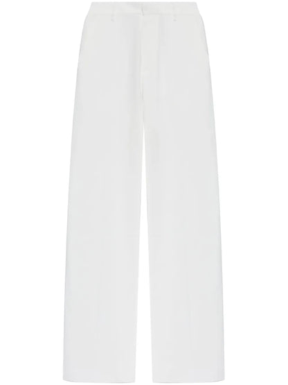 High-Waist Wide-Leg Trousers