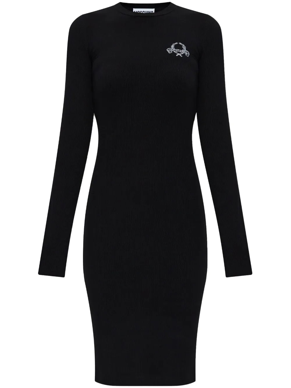 Logo-Embroidered Dress