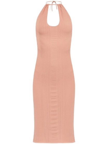 Cut-Out Detailing Midi Dress