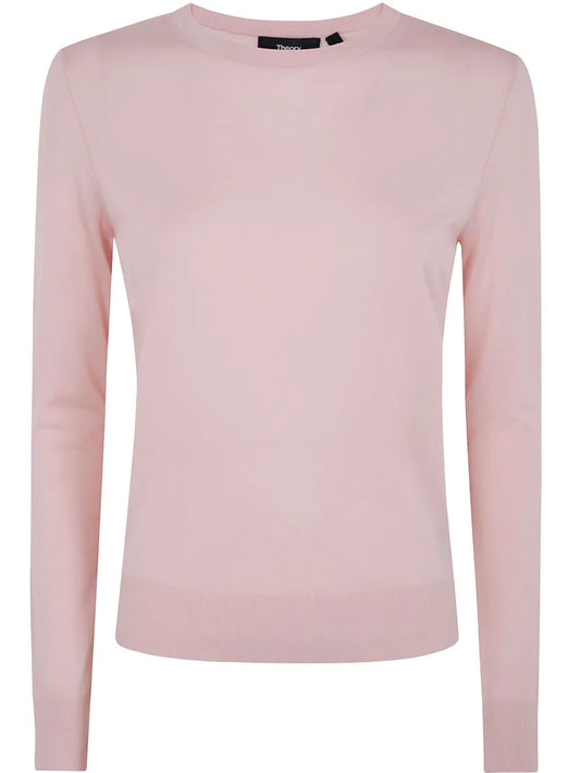 Crew-Neck Wool Sweater