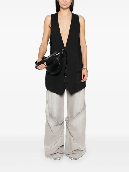 Plunging-Neck Gilet