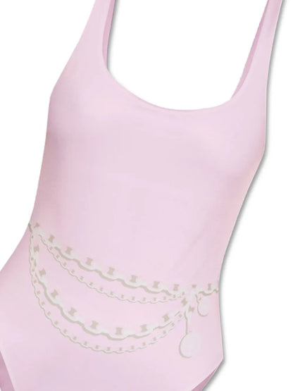 Treasure-Print Swimsuit