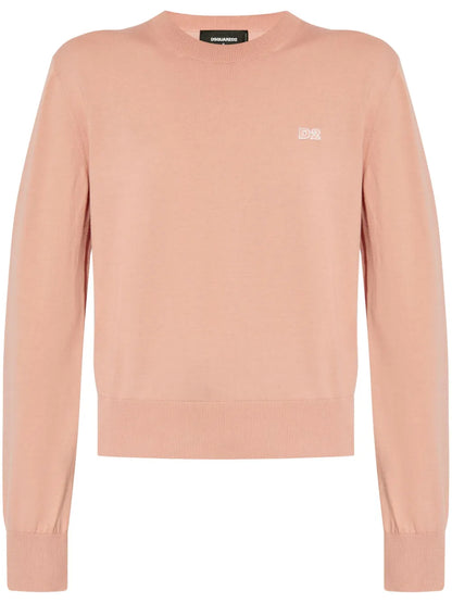 Logo-Embroidered Jumper