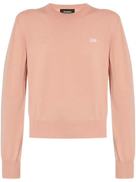 Logo-Embroidered Jumper