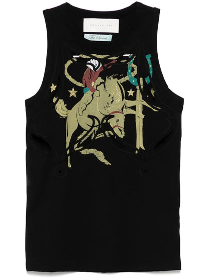 The Schiffli Tank Top