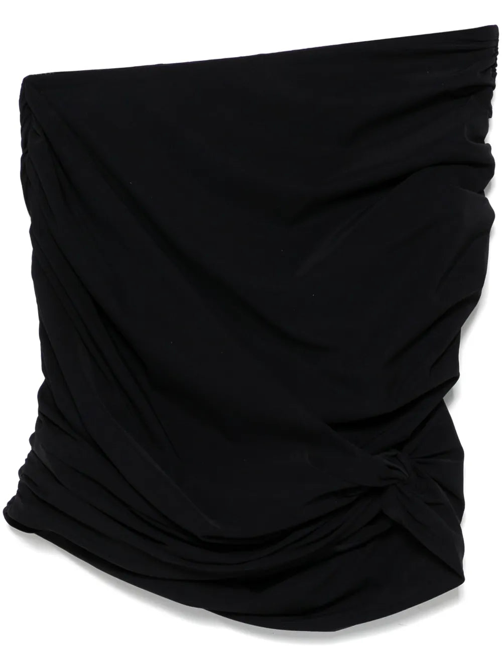 Draped Mini Skirt