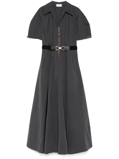 Belted Midi Dress