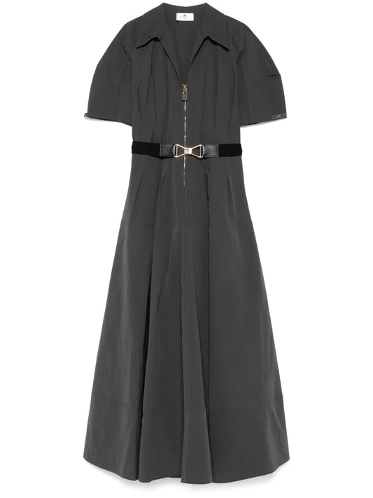 Belted Midi Dress
