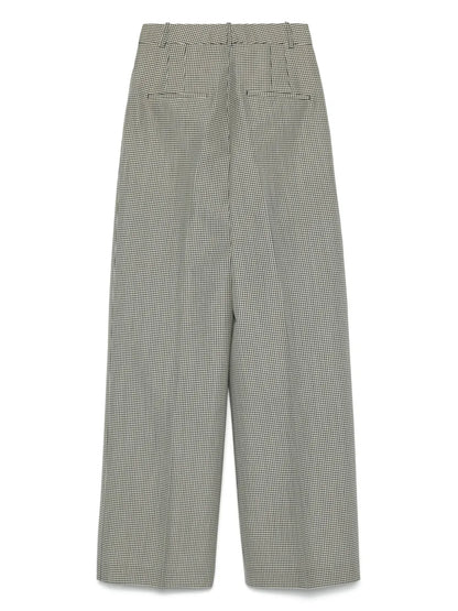 Checked Trousers