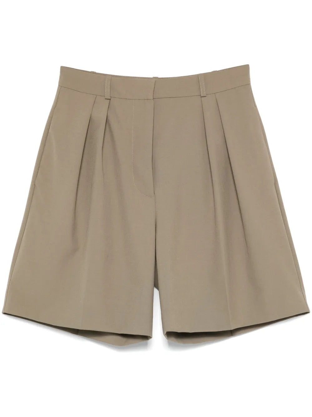 Virgin-Wool Shorts