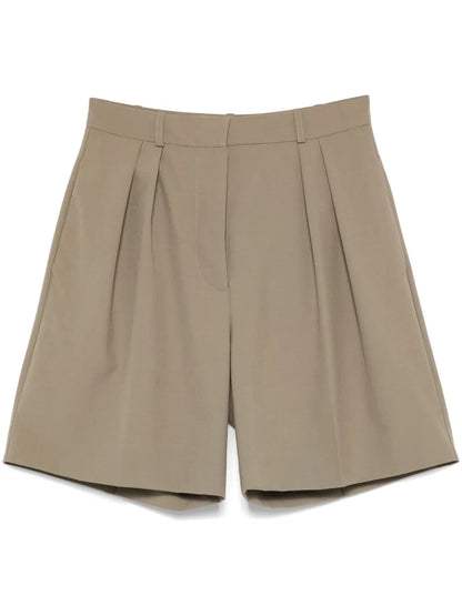 Virgin-Wool Shorts