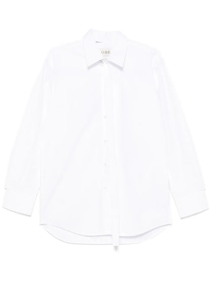 Deconstructed Cotton Shirt