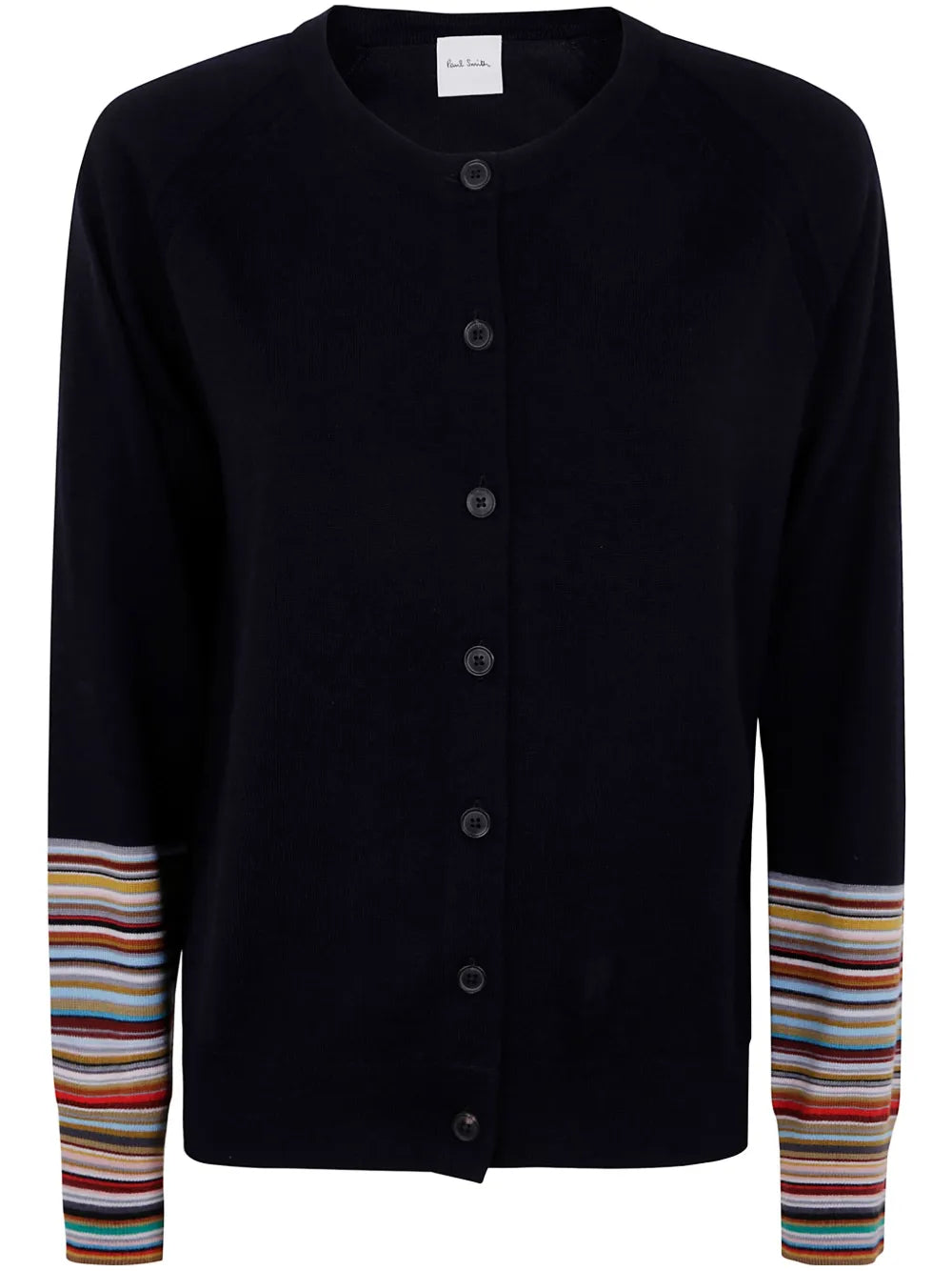 Signature-Stripe Cardigan