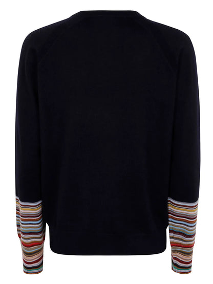 Signature-Stripe Cardigan