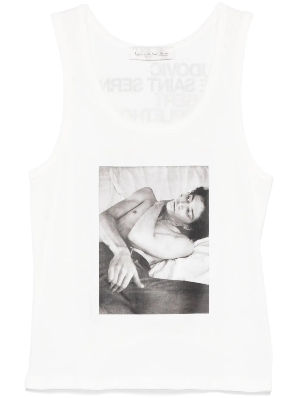 Self Portrait Print Tank Top
